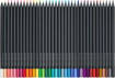 Faber Castell - Matite Colorate Black Edition ast. 36x 116436