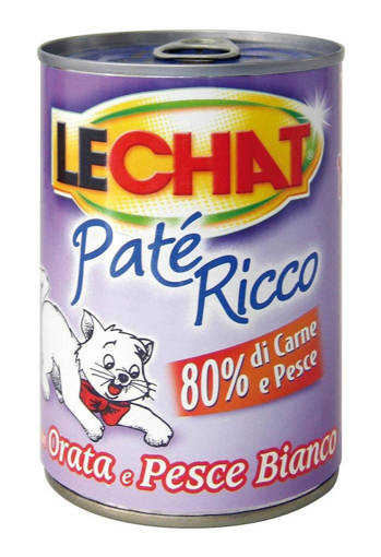 Lechat Pate' Ricco 400 gr Orata e Pesce Bianco