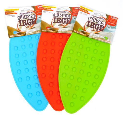 Irge Appoggiaferro Silicone 27.5 cm, 1 pezzo, Colori Assortiti 