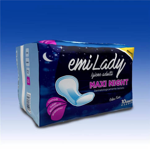 Emi Lady Maxi Night 10 pz