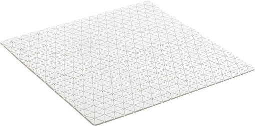 Tatay Tappeti Bagno Antiscivolo Diamond Sbs 54X54 Bianco