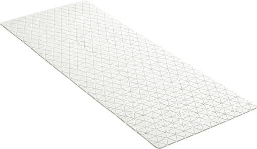 Tatay Tappeti Bagno Antiscivolo Diamond Sbs 96X36 BIANCO 