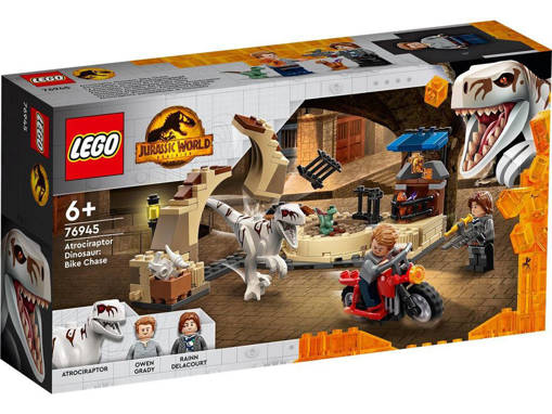Lego Jurassic World 76948 La fuga del T. rex e dell’Atrociraptor