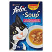 Purina Felix Soup Umido Gatto Selezioni Miste, 6x48 gr