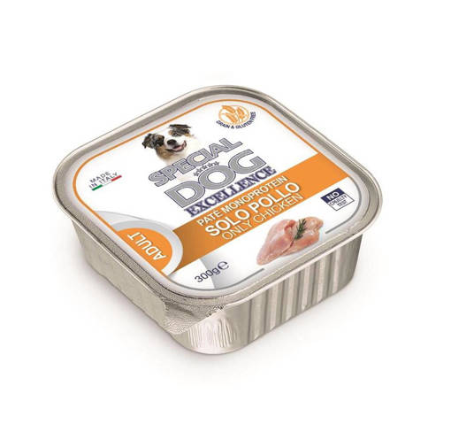 Special Dog Excellence Monoproteico Pate'  300 gr, con Pollo 