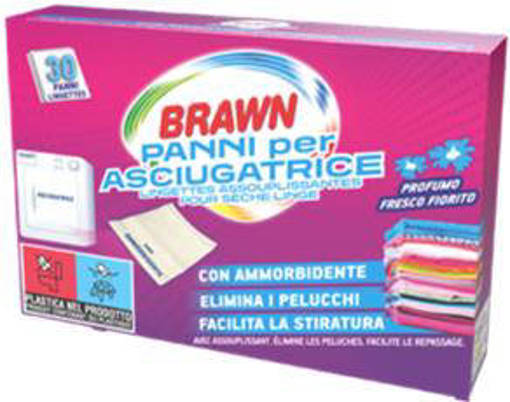 Brawn 30 Panni per Asciugatrice