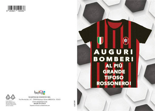 Marpimar - Auguri Rossoneri LOC109