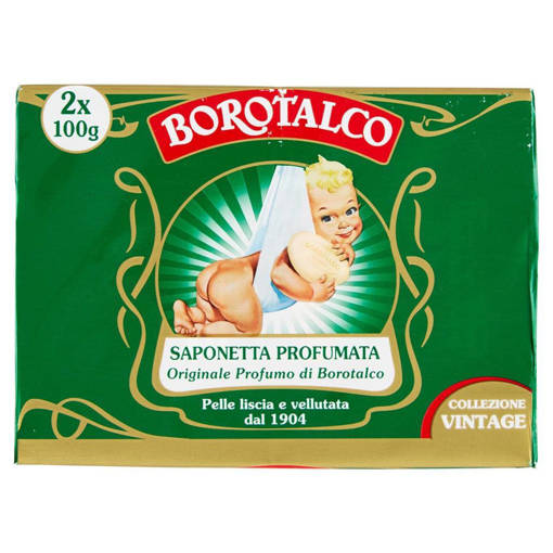 Borotalco Saponetta profumata collezione Vintage 2 x 100 g