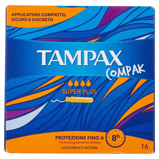 Tampax Compak Super Plus 16 pz