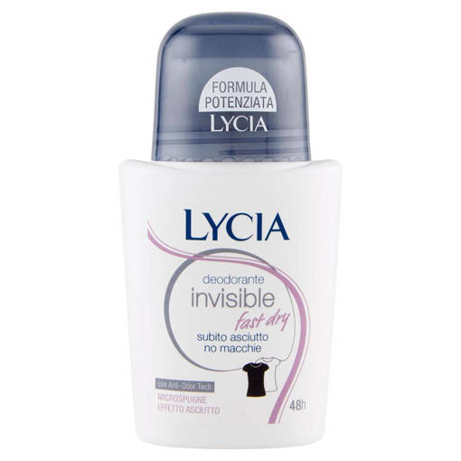 Lycia invisible Fast Dry Deodorante Roll-On 50 ml
