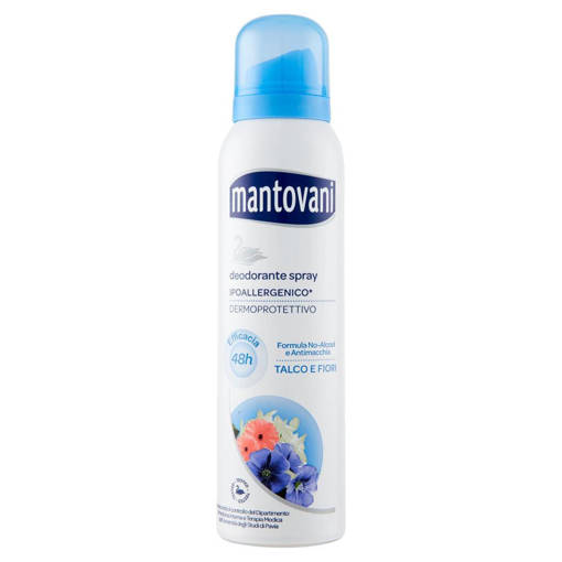 mantovani deodorante spray Talco e Fiori 150 ml
