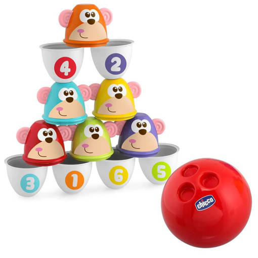 Chicco - Gioco Bowling Monkey Strike 00005228000000