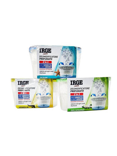 Irge Deumidificatore 400ml, 1 pezzo, Profumazioni Assortite