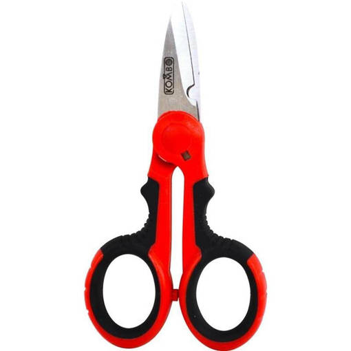 Kombo Forbici Da Elettricista In Acciaio Inox Con Manico Isolato  In Abs, L=150 Mm, Lame 40Mm