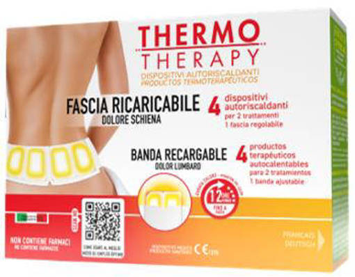 Thermo Therapy Dolore Schiene con Fascia Riutilizzabile con 4 Ricariche