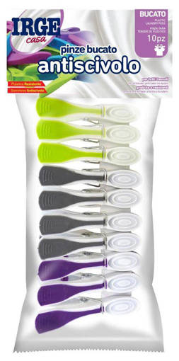 Irge Pinze Bucato 10 pezzi
