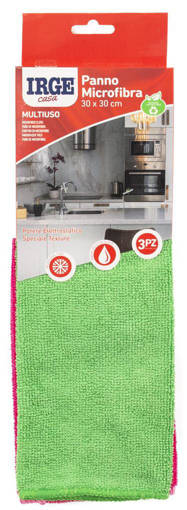 Irge Panno Microfibra 3Pz 30X30Cm