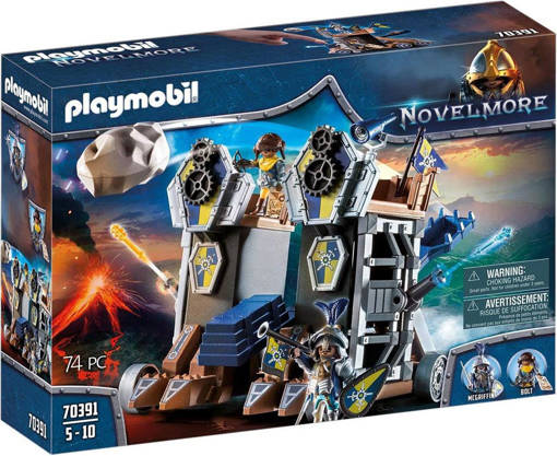 Playmobil - Cavalieri Di Novelmore - Fortezza Mobile Di Novelmore 70391