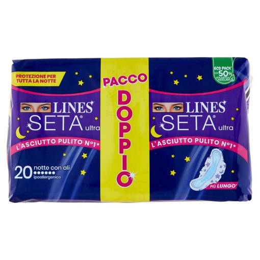 Lines Seta Ultra Notte Vp X20 Sticker