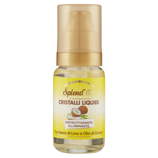 Splend'Or Cristalli liquidi con Semi di Lino e Olio di Cocco