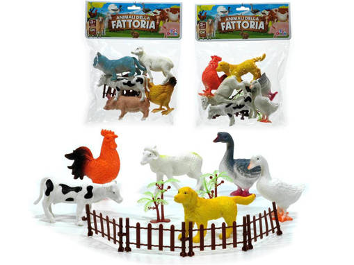 GT - Set 6 Animali Della Fattoria C/Rec. 2Ass 100029