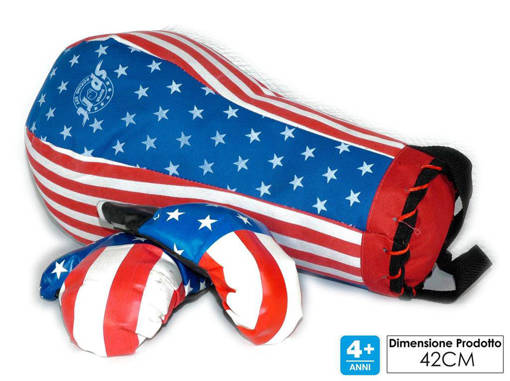 GT - Set Pugilato - Sacco C/2 Guantoni 103951