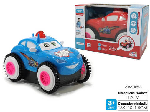 GT - Auto Cartoon B/O Lu/Mus 2Ass 103553