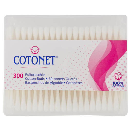 Cotonet Bastoncini Puliorecchie 300 pz