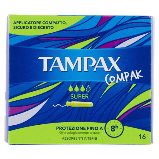 Tampax Compak Super 16 pz