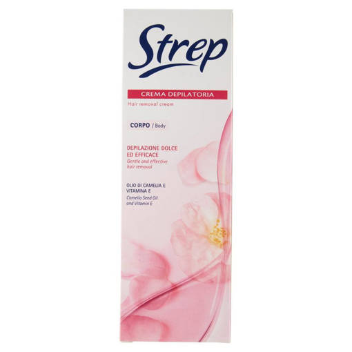 STREP CREMA DEPILATORIA CORPO OLIO DI CAMELIA 150ML