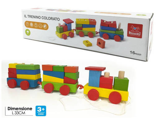 GT - Il Trenino Colorato In Legno 100205