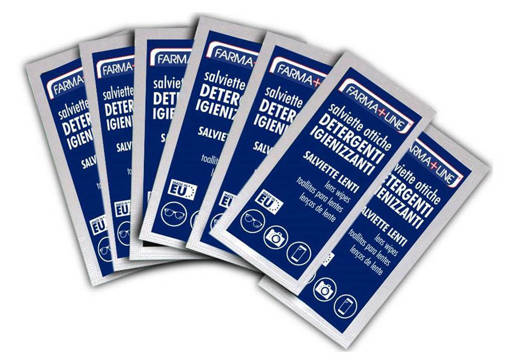 Farmaline 20 Salviette Occhiali