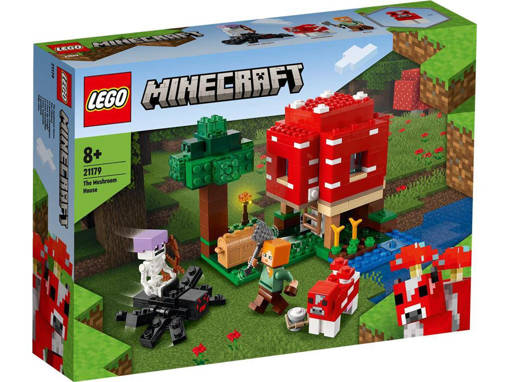 Lego Minecraft 21179 La Casa dei Funghi