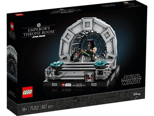 Lego Star Wars TM 75352 Diorama Sala del trono dell’imperatore™