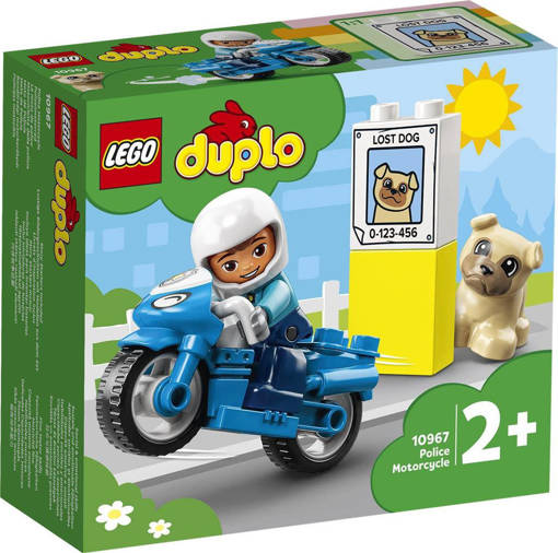 Lego Duplo Town 10967 Motocicletta della polizia