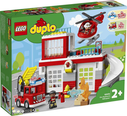 Lego Duplo Town 10970 Caserma dei Pompieri ed elicottero