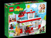 Lego Duplo Town 10970 Caserma dei Pompieri ed elicottero