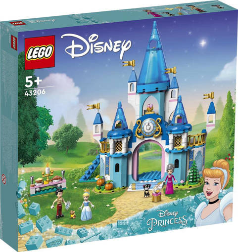 Lego Disney Princess 43206 Il castello di Cenerentola e del Principe azzurro