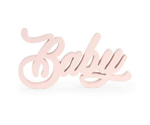 Cupido 1 Pezzi Scritta Baby Rosa 380X200X30