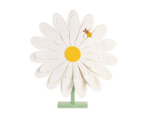 Cupido 1 Pezzi Fiore Bianco H.820