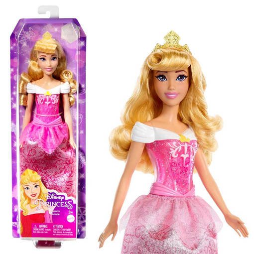 Mattel - Disney - Disney Princess™  Bambola Principessa Core Ass.To HLW02 - Disney Princess Aurora Doll HLW09