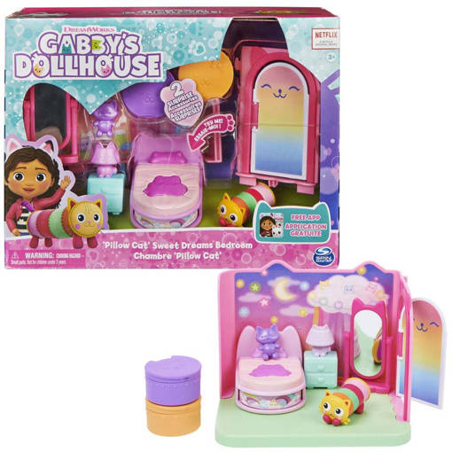 Spin Master - Gabby'S Dollhouse Le Stanze Della Casa - Camera Da Letto  6062037