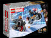 Lego Super Heroes Marvel 76260 Motociclette di Black Widow e Captain America