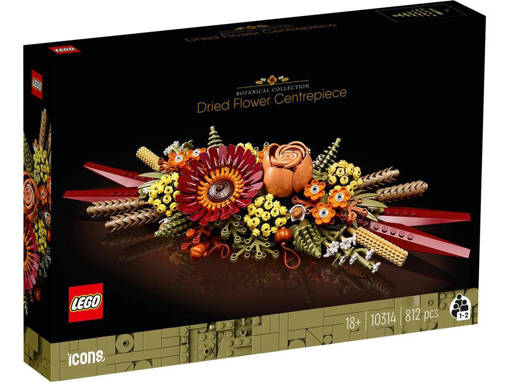 Lego Botanicals 10314 Centrotavola di fiori secchi