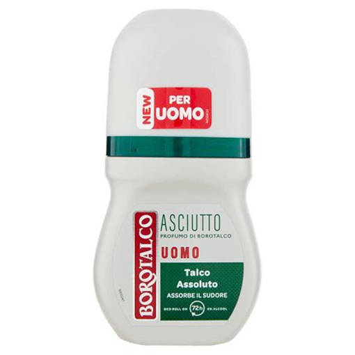 Borotalco Uomo Asciutto 50MLPro di Borotalco Deo Roll On 50 ml