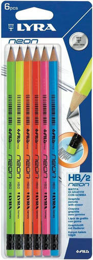 Fila - Lyra - Matita Neon 6 x HB L1298001