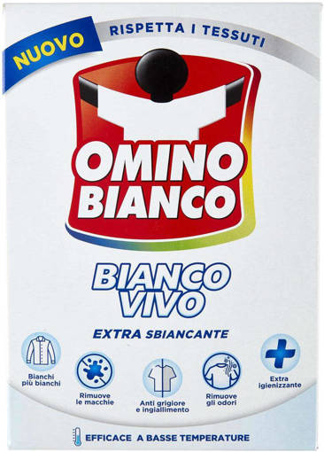 Omino Bianco Sbianc. Polvere Bianco Vivo 500G - New