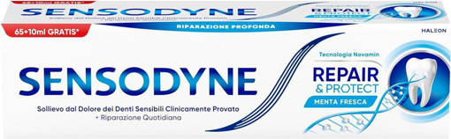 Sensodyne Dentifricio Ripara e Proteggi 65+10 ml