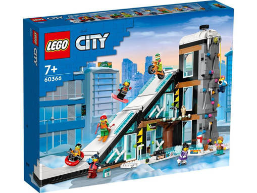 Lego My City 60366 Centro sci e arrampicata