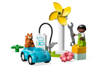 Lego Duplo Town 10985 Turbina eolica e auto elettrica